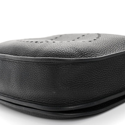 Hermes Taurillon Clemence Evelyne III PM Black 10 of 10