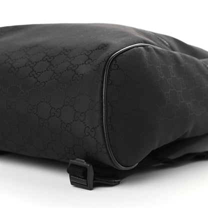 Gucci Nylon Monogram Slim Backpack Black 10 of 11