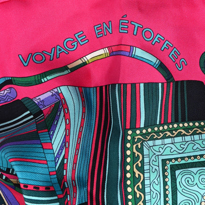Hermes Silk Voyage En Etoffes Scarf 90 4 of 5