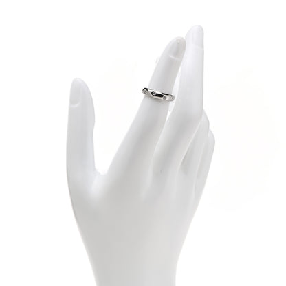 Tiffany Platinum Diamond 4mm Etoile Band Ring 46 3.75 2 of 6