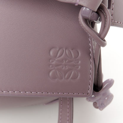 Loewe Satin Calfskin Monochrome Small Puzzle Edge Bag Pale Aubergine Glaze 7 of 11