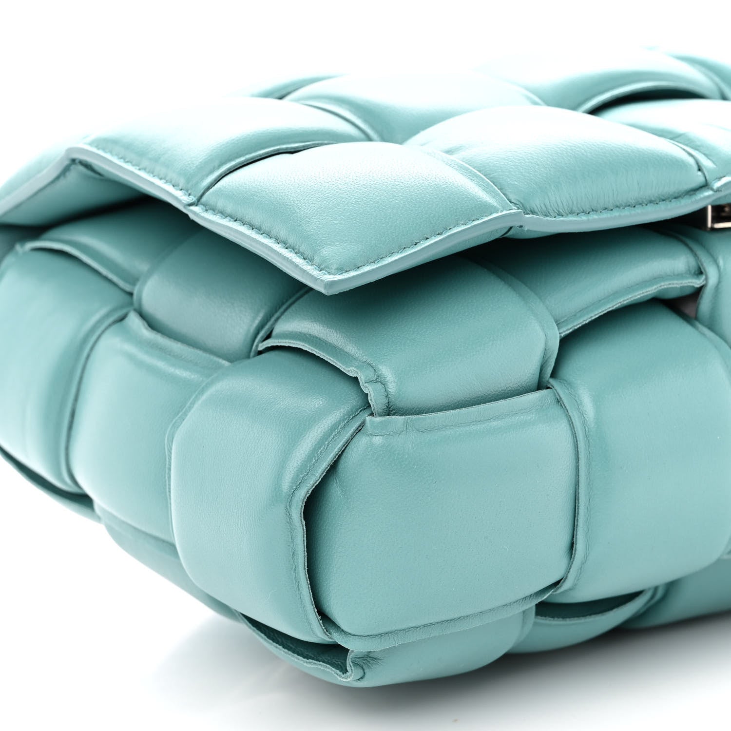 Bottega Veneta Nappa Maxi Intreccio Padded Cassette Crossbody Bag Linoleum 6 of 8