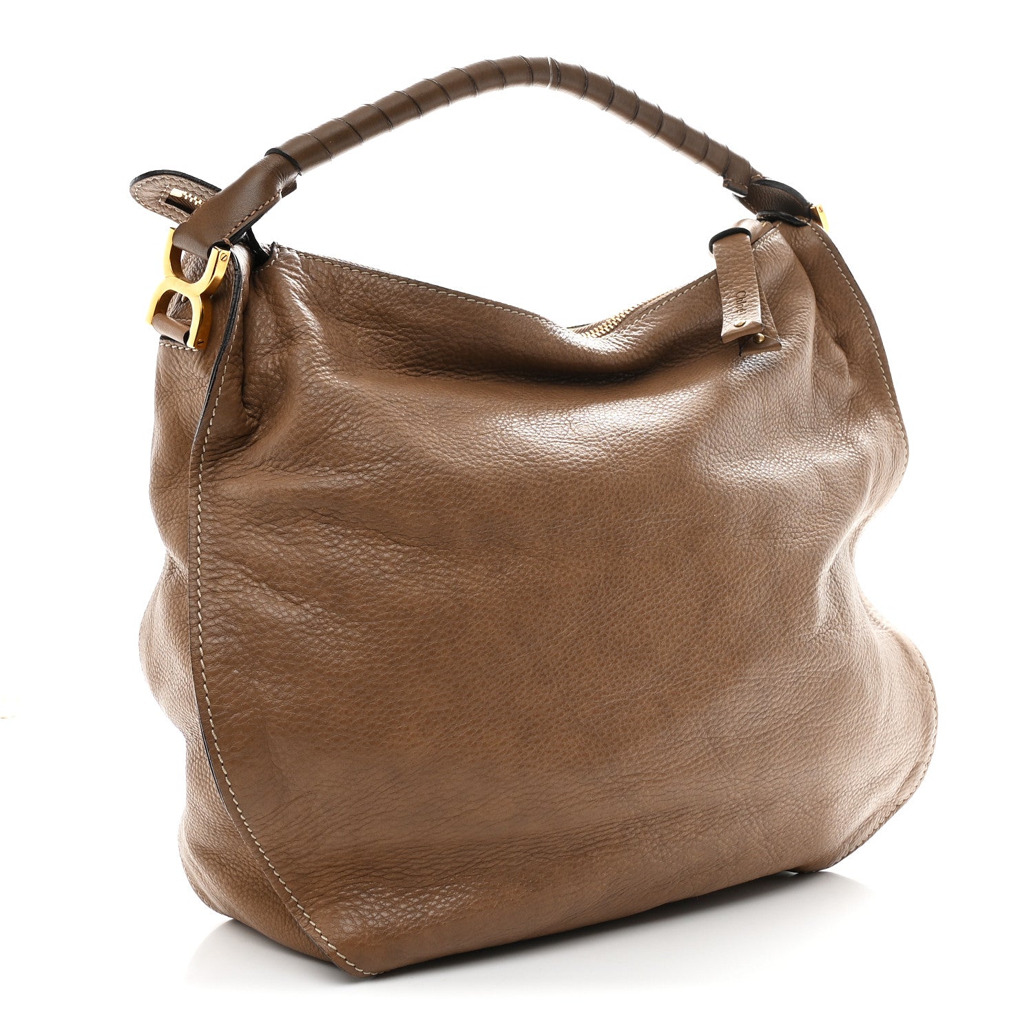 Chloe Calfskin Large Marcie Hobo Nut 4 of 19