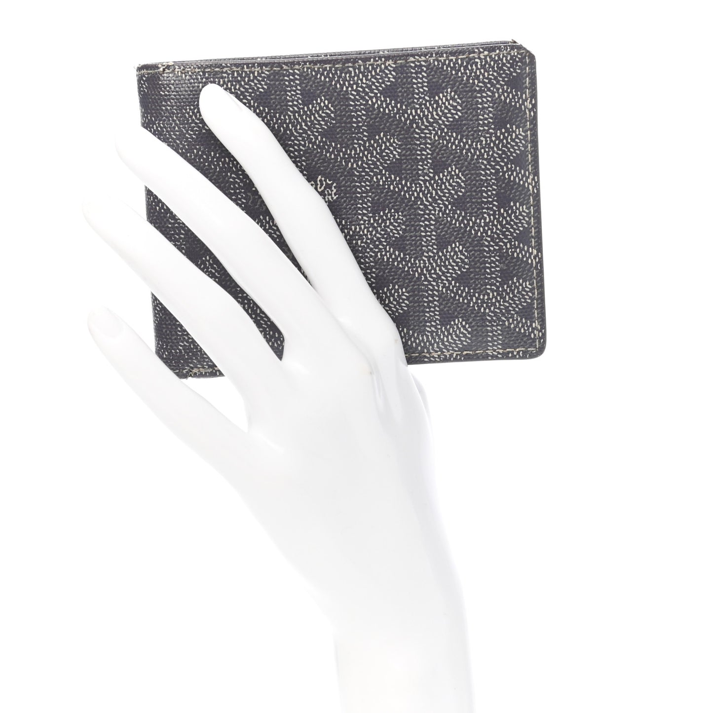 Goyardine Bi-Fold Victoire PM Wallet Grey