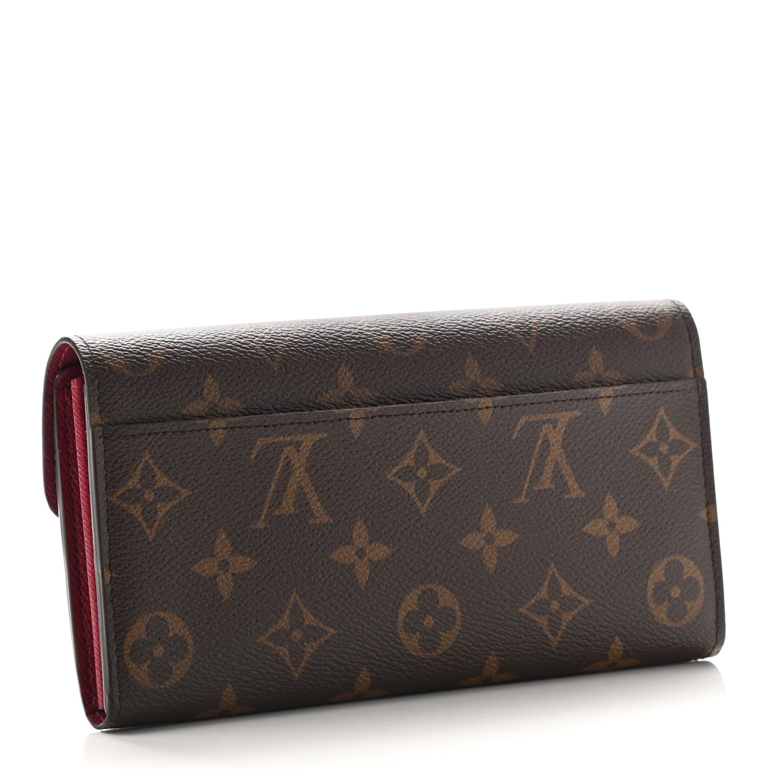 Louis Vuitton Monogram Sarah Wallet NM Coquelicot 3 of 8