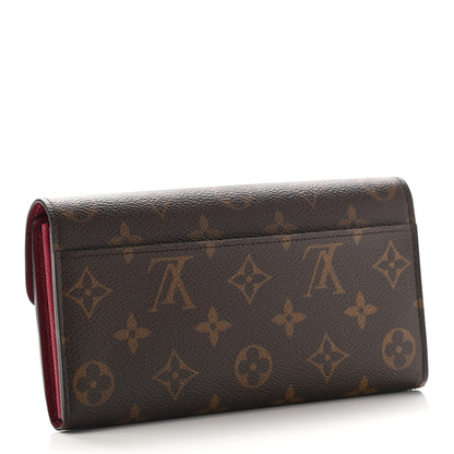 Louis Vuitton Monogram Sarah Wallet NM Coquelicot 3 of 8