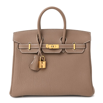 Hermes Togo Birkin 25 Etoupe 1 of 11
