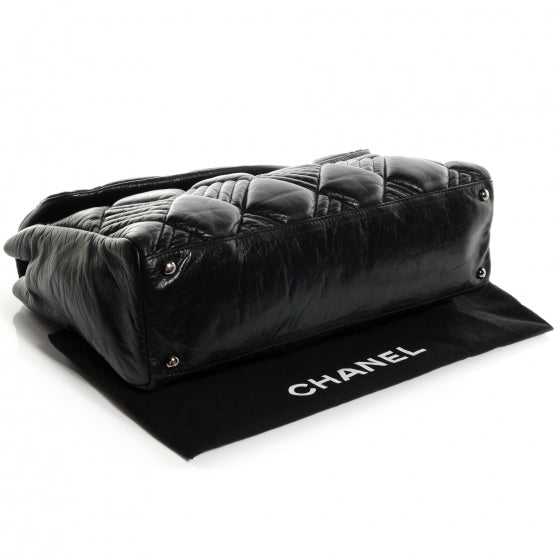 Chanel Lambskin In and Out XL Maxi Flap Black 4 of 8