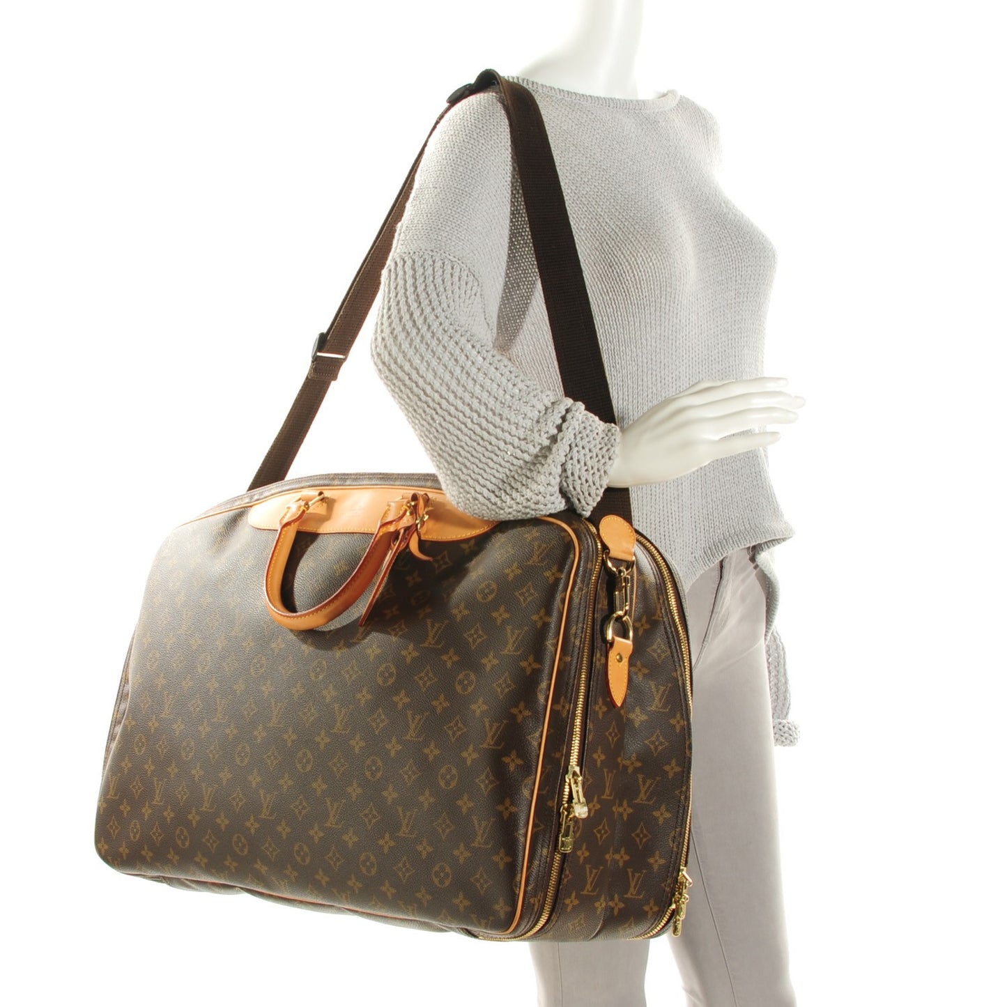 Monogram Alize 2 Compartment Luggage Travel Bag