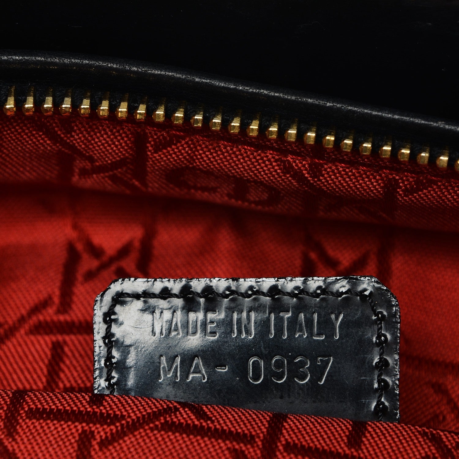 Christian Dior Vintage Patent Cannage Large Lady Dior Black 13 of 16