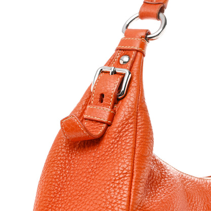 Prada Vitello Daino Hobo Papaya 14 of 17