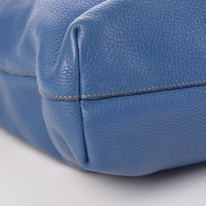 Prada Vitello Daino Tote Cobalto 17 of 18