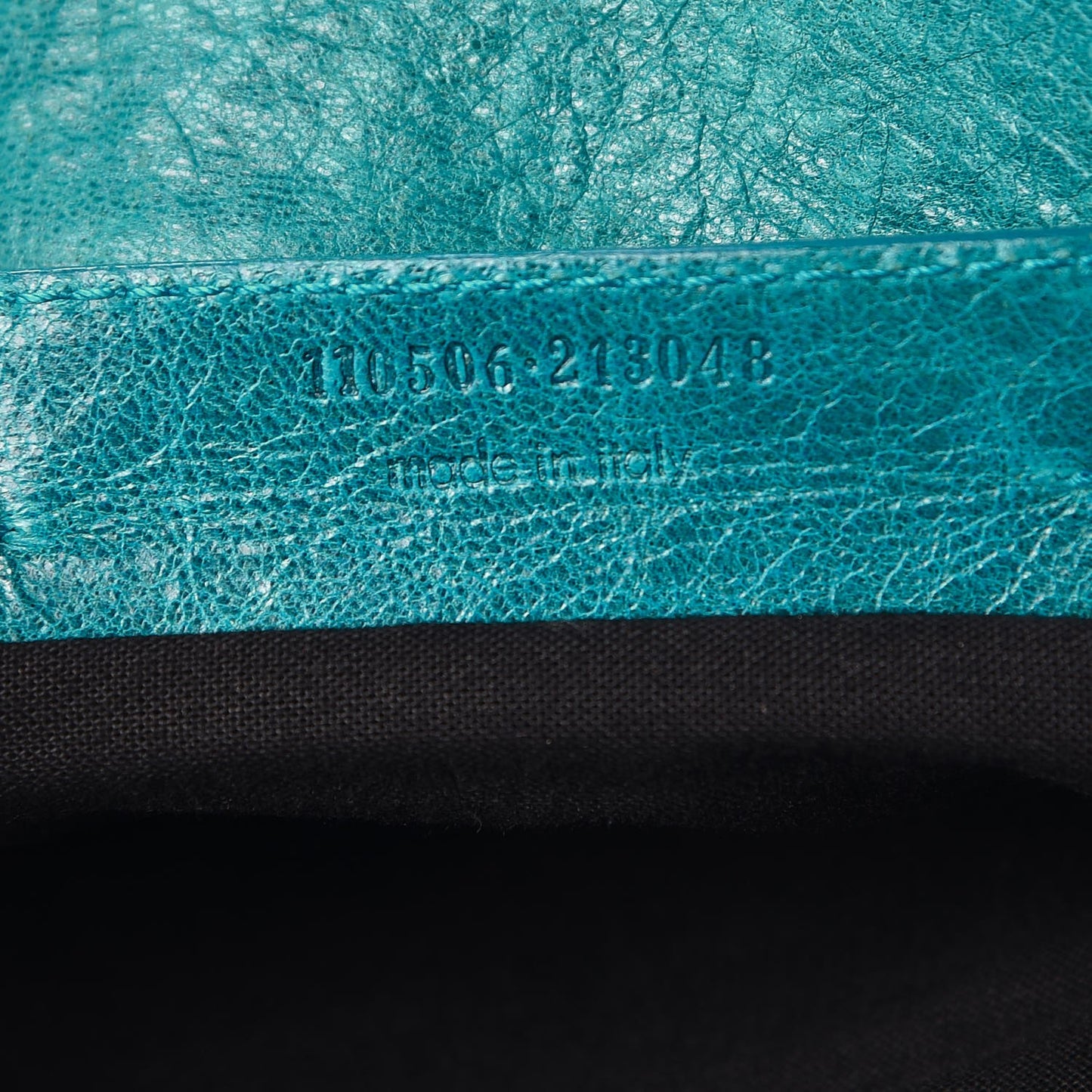 Agneau Classic Hardware Weekender Turquoise