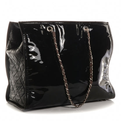 Chanel Vinyl Lipstick Tote Black 3 of 7