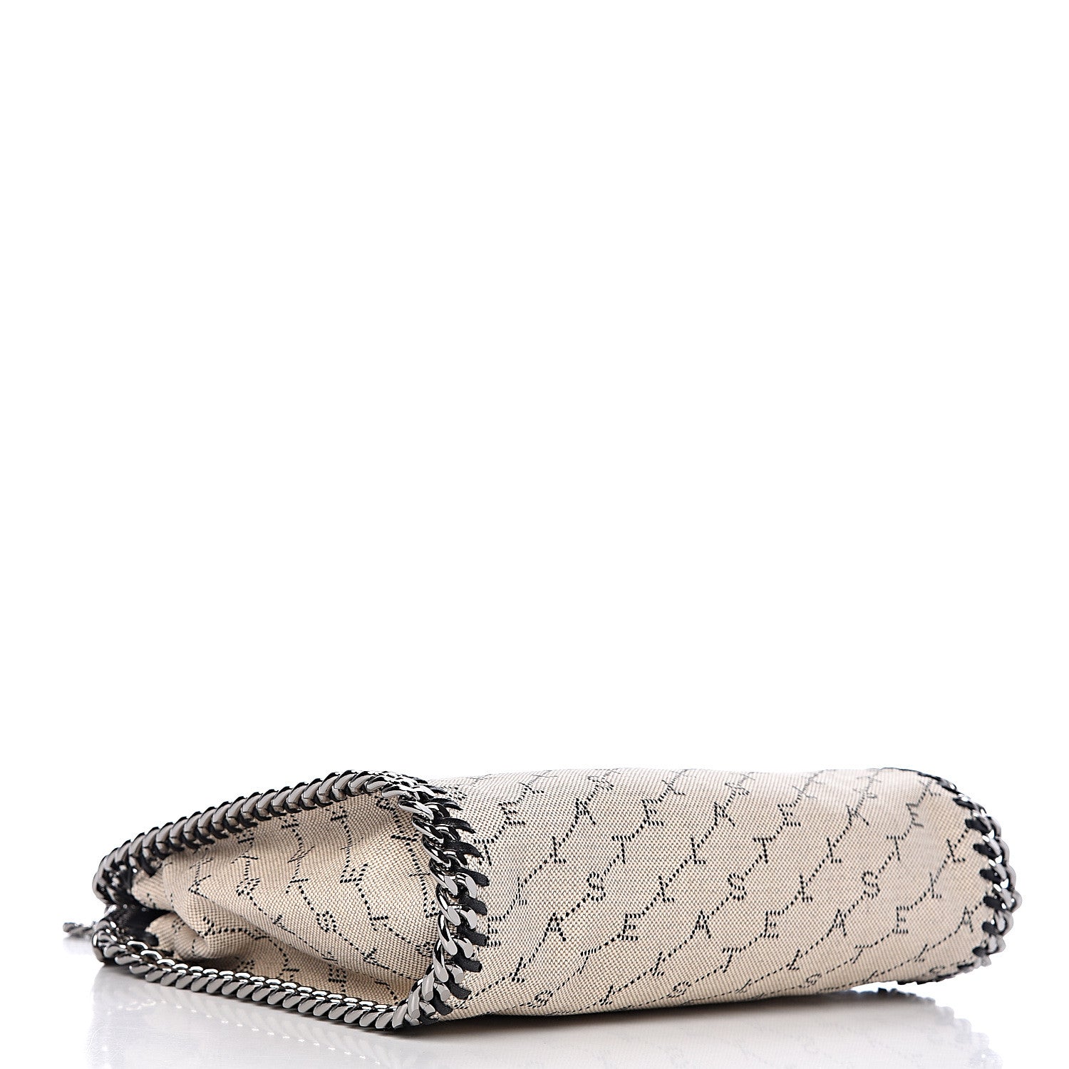Stella McCartney Canvas Logo Mini Falabella Tote Sand 4 of 10
