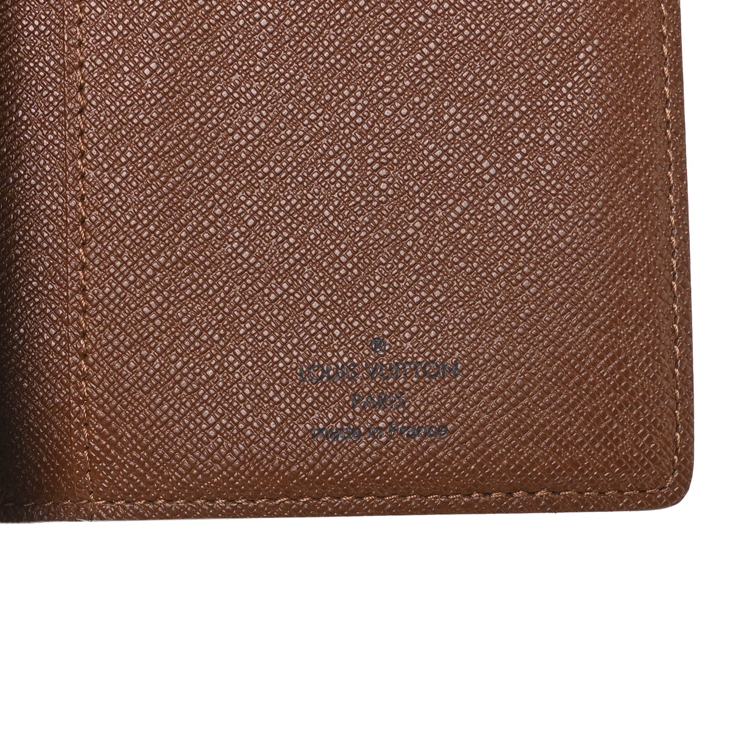 Louis Vuitton Monogram Porte Valeurs Checkbook Wallet 6 of 7