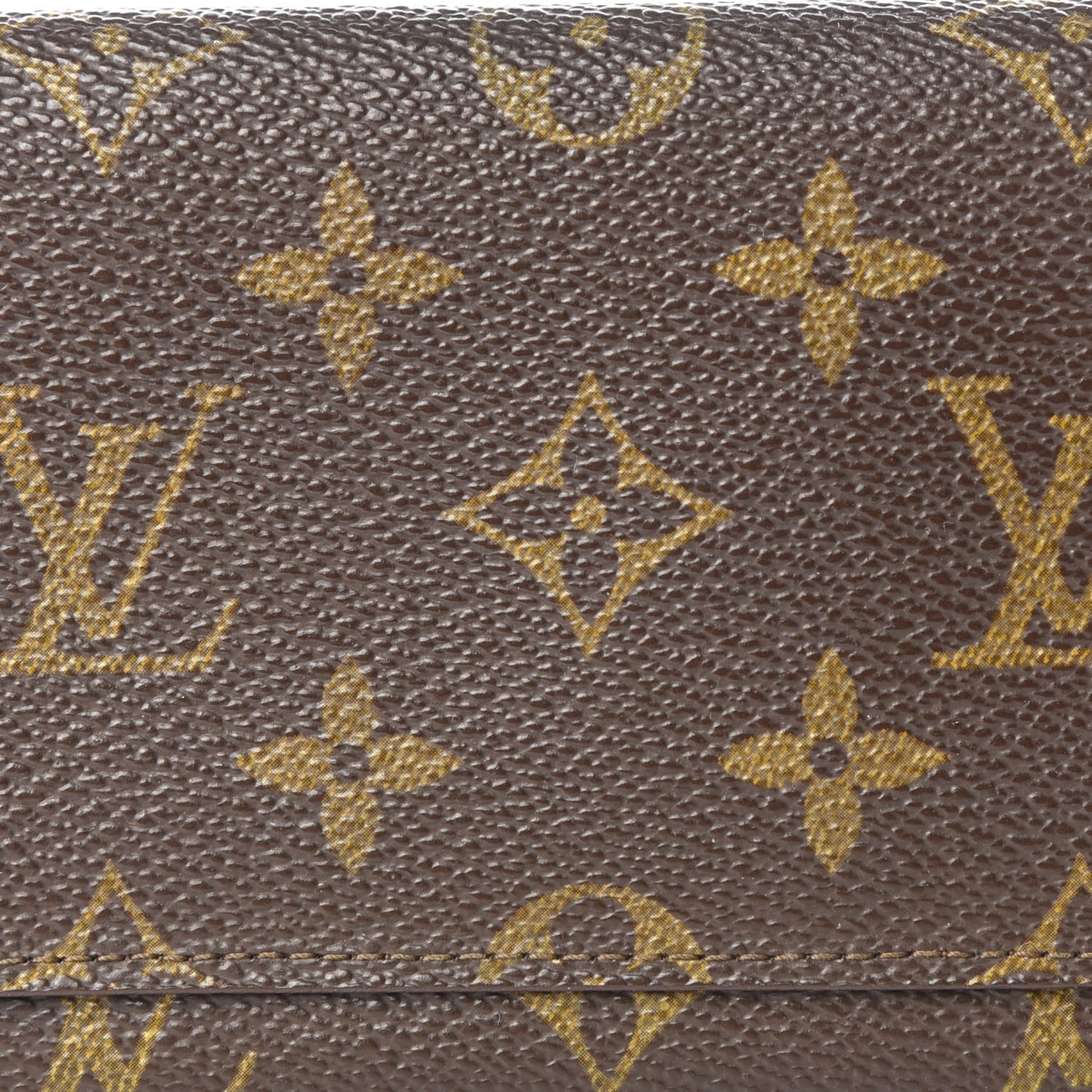 Monogram Checkbook Holder Wallet Cover