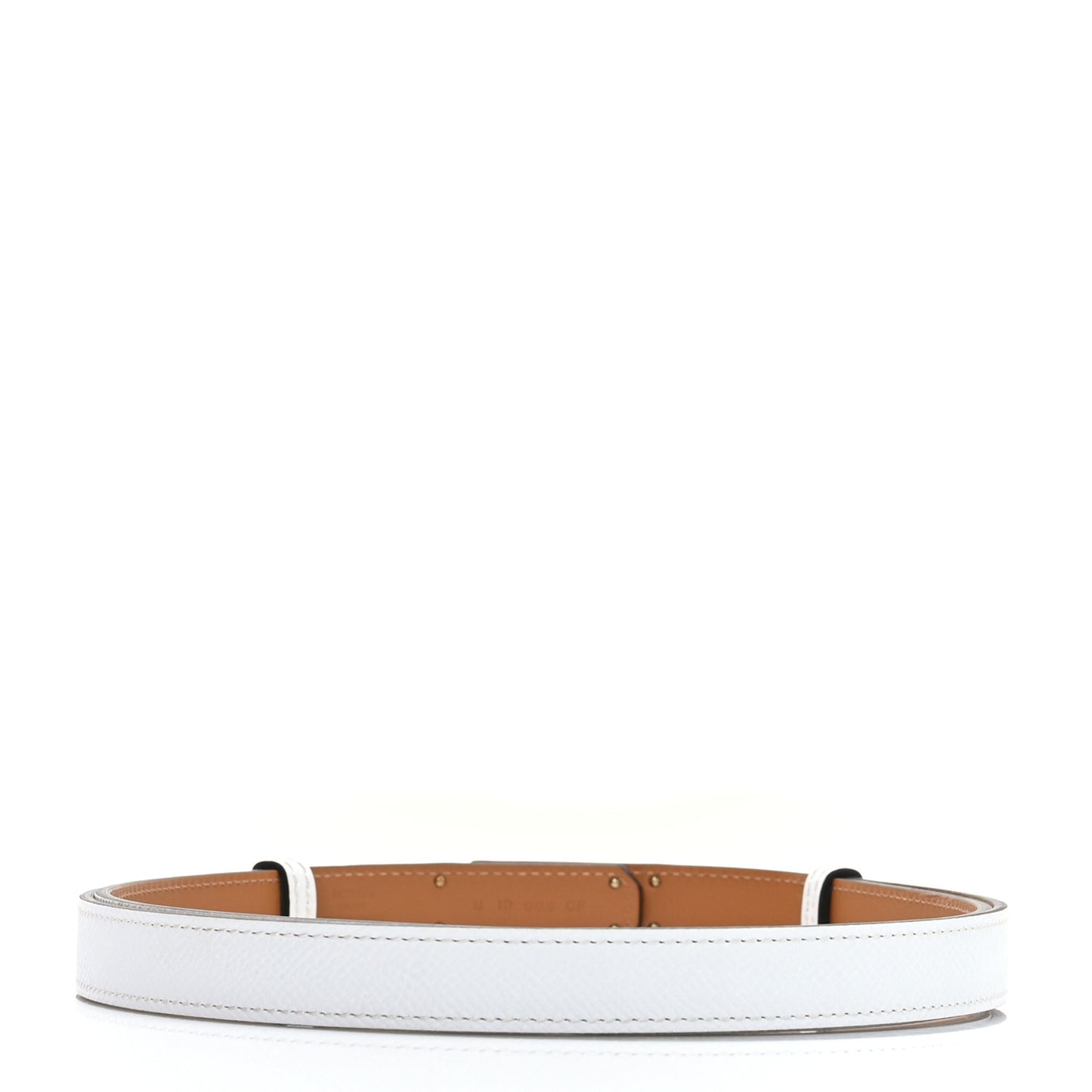 Epsom Kelly Belt White