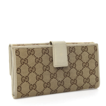 Gucci Monogram Mayfair Continental Wallet Off White 3 of 7
