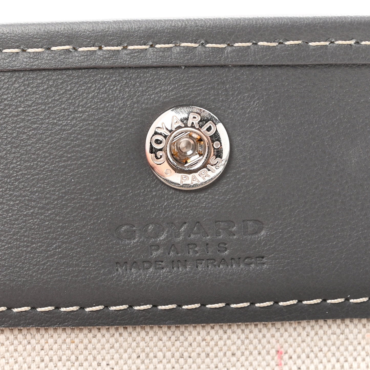 Goyardine Reversible Mini Anjou Grey
