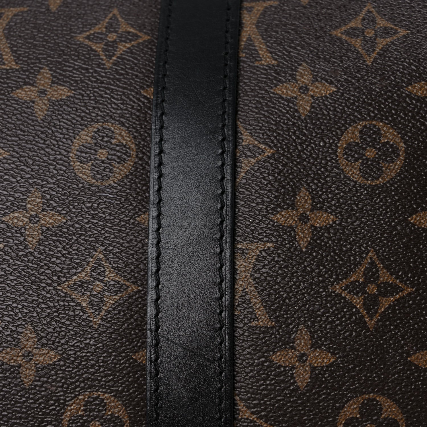 Louis Vuitton Monogram Macassar Keepall Bandouliere 55 17 of 23
