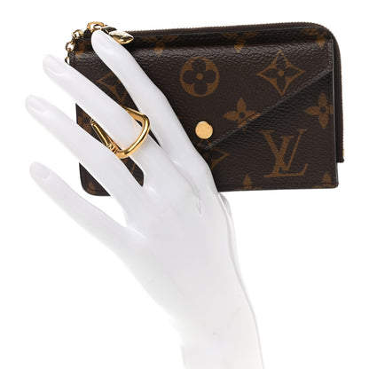 Louis Vuitton Monogram Recto Verso Card Holder Black 2 of 6