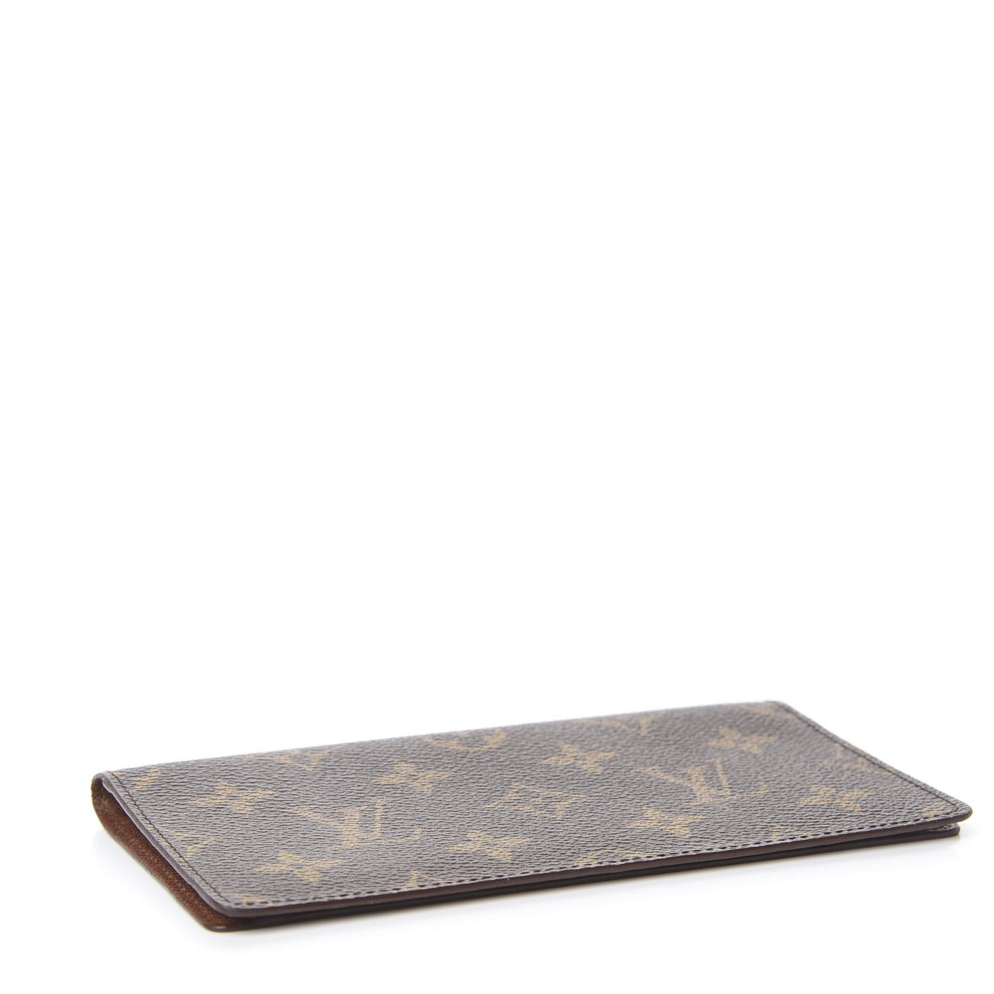 Monogram Checkbook Holder Wallet