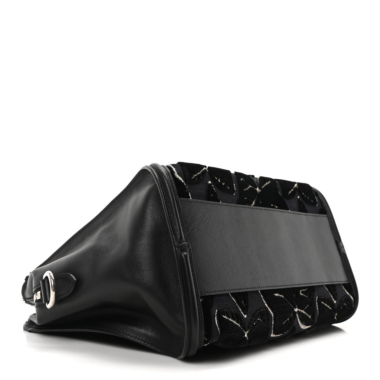 Velvet Shopper Tote Black