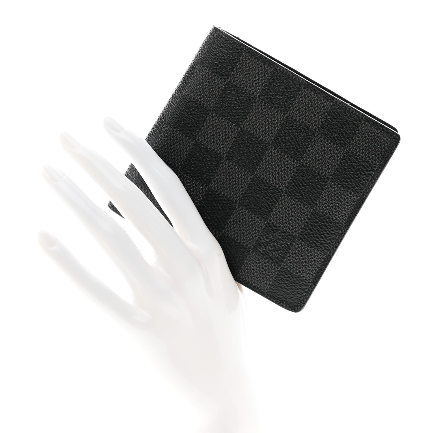 Louis Vuitton LOUIS VUITTON Damier Graphite Marco Wallet 2 of 6