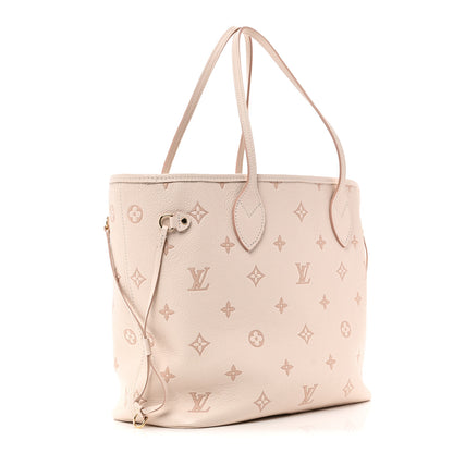 Louis Vuitton Monogram Debossed Neverfull MM Eden 4 of 10