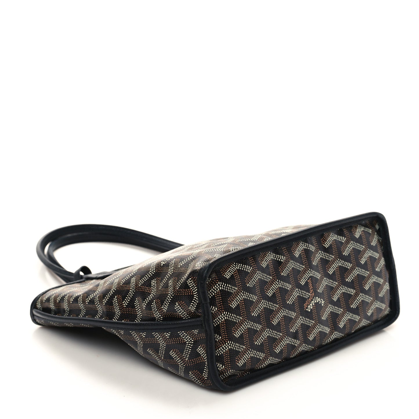 Goyardine Reversible Mini Anjou Black