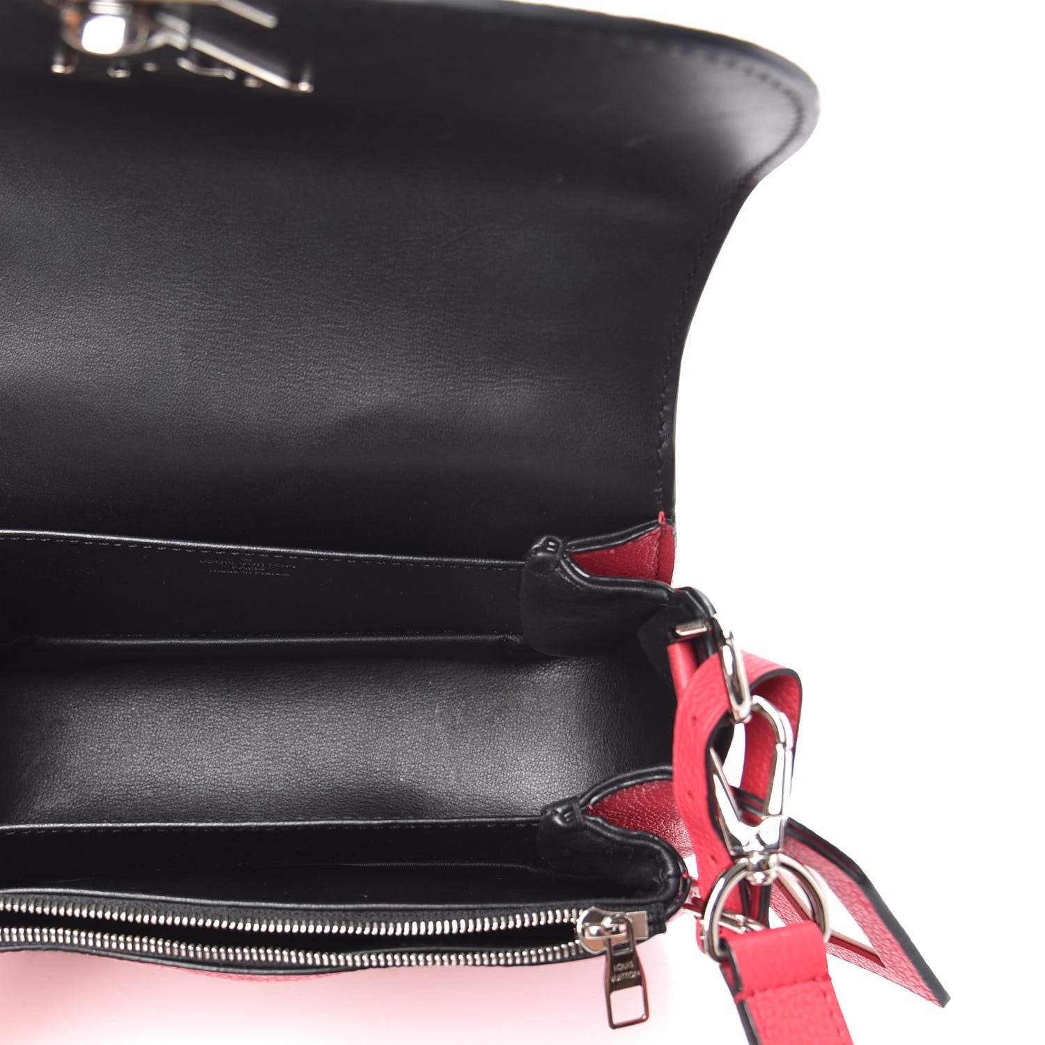 Louis Vuitton Grained Calfskin Vivienne NM Framboise 5 of 8