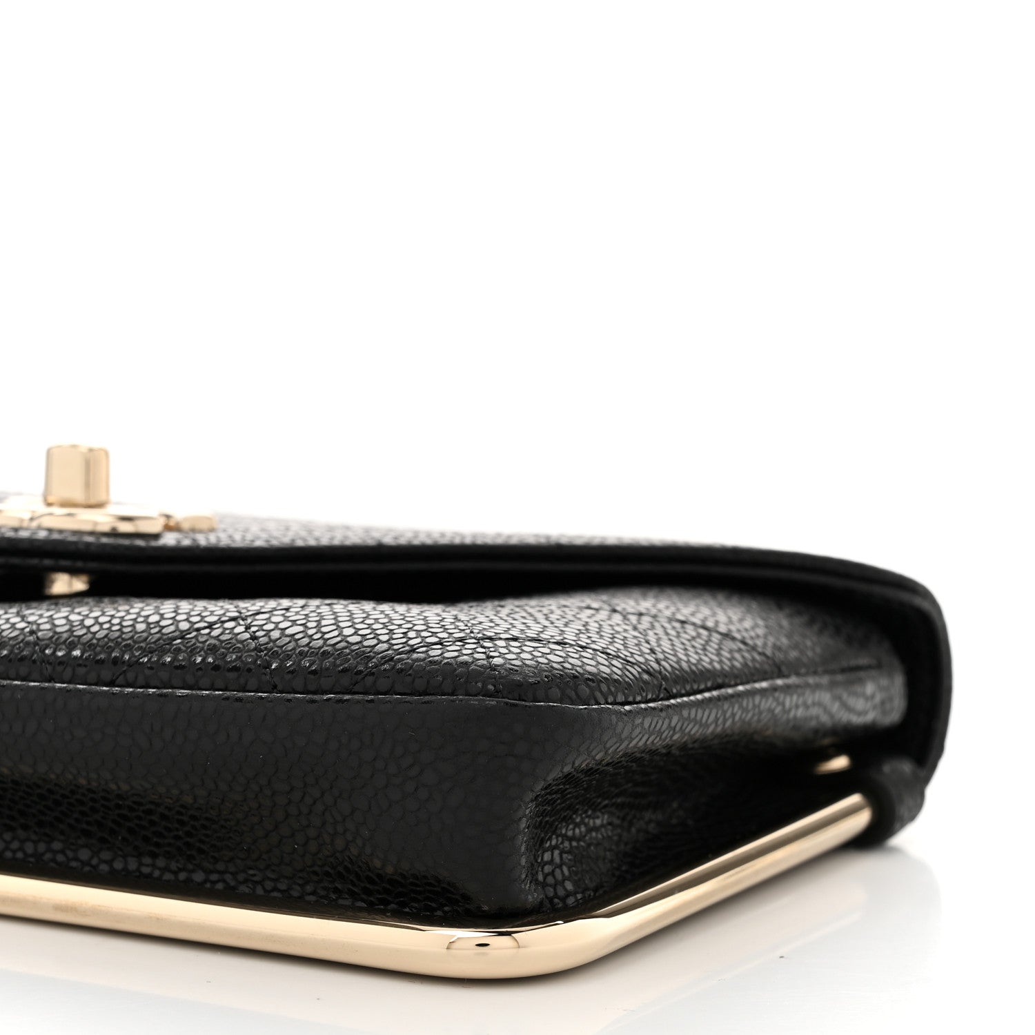 Chanel Caviar Envelope Wallet On Chain WOC Black 10 of 11