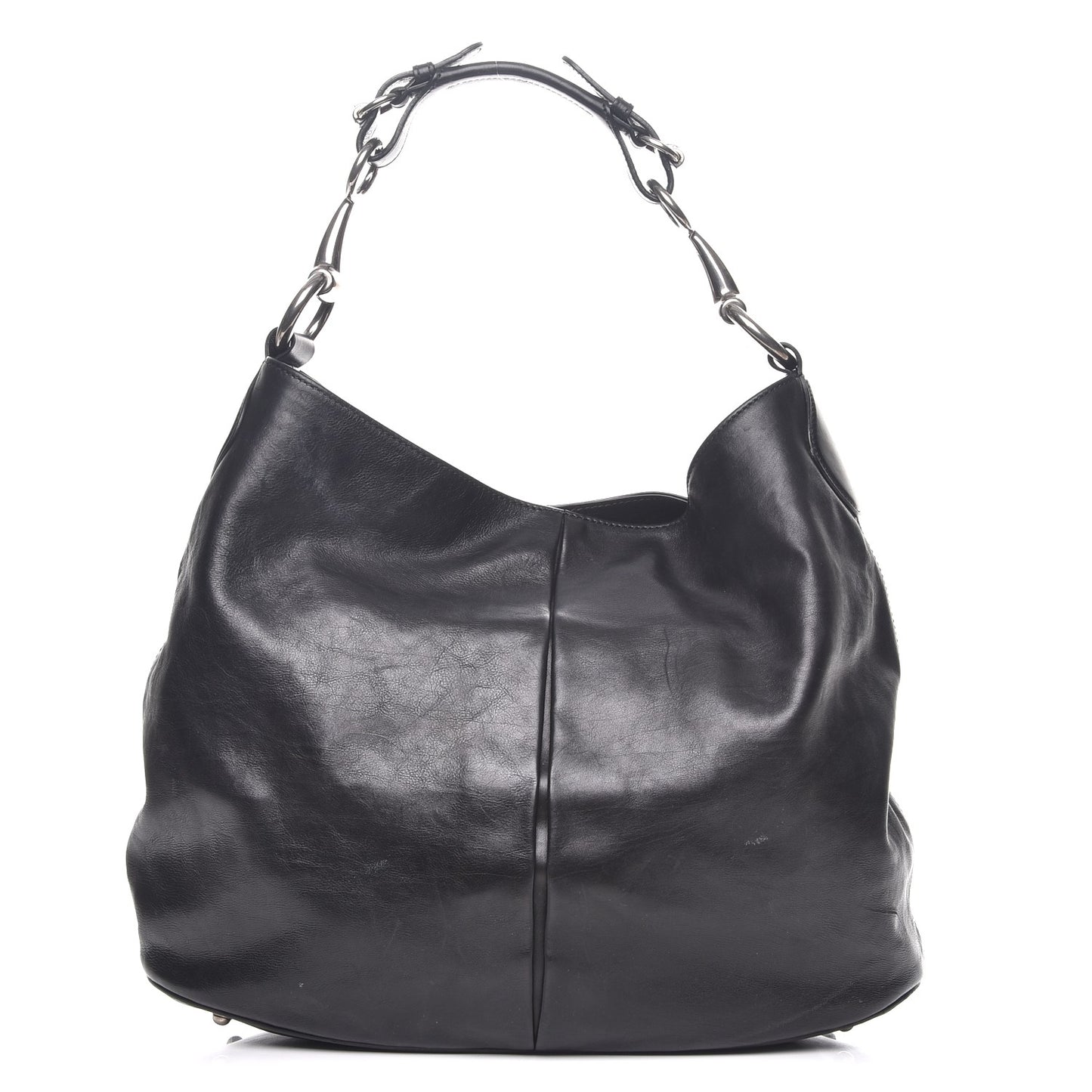 Soft Calfskin Icon Hobo Black