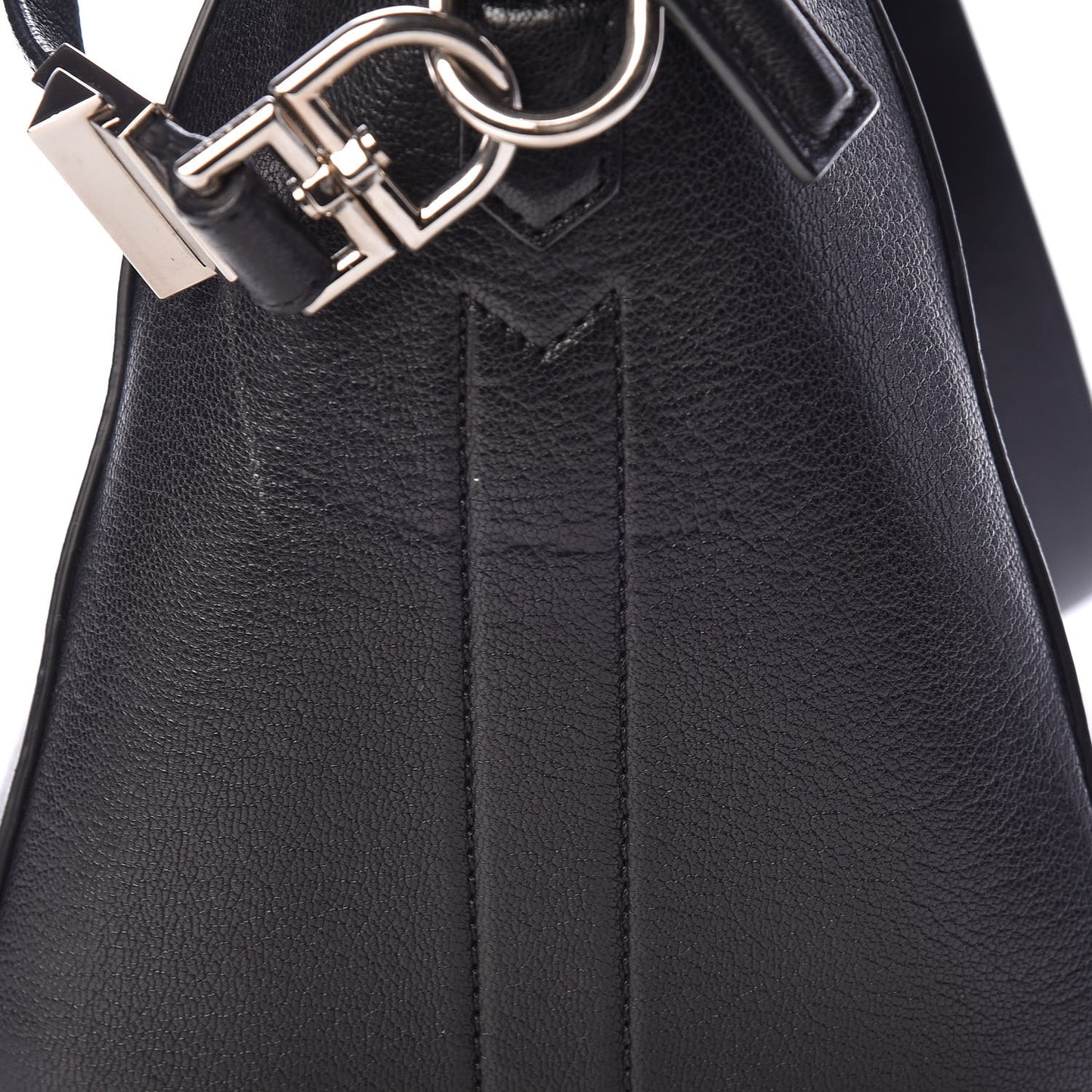 Sugar Goatskin Small Antigona Black