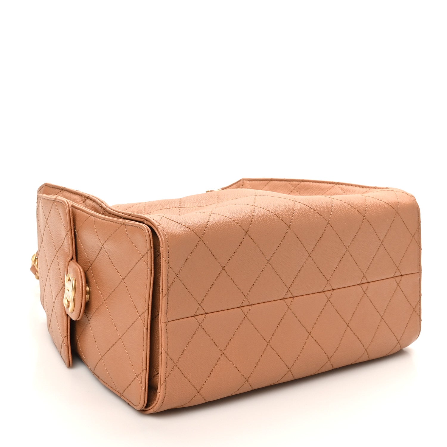 Chanel Caviar Quilted Small Chanel 25 Handbag Brown 4 of 11