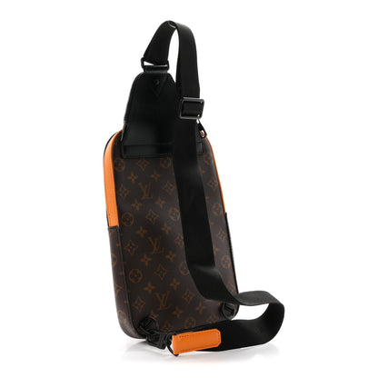Louis Vuitton Monogram Macassar Avenue Sling Bag NM Radiant Sun 2 of 9