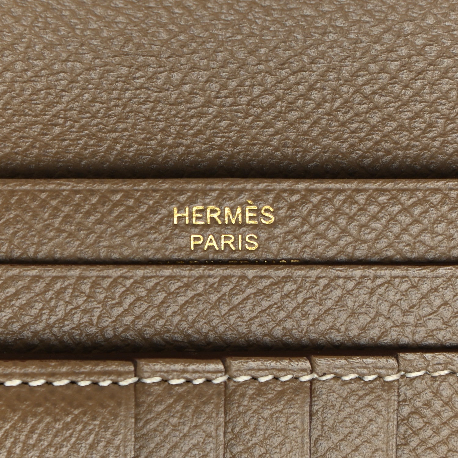 Hermes Epsom Bearn Compact Wallet Etoupe 6 of 11