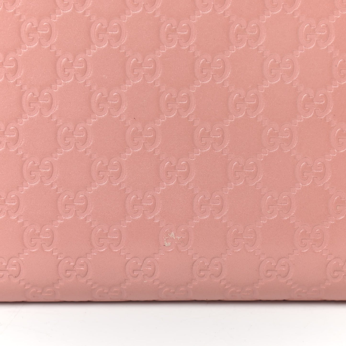 Microguccissima Zip Around Wallet Soft Pink