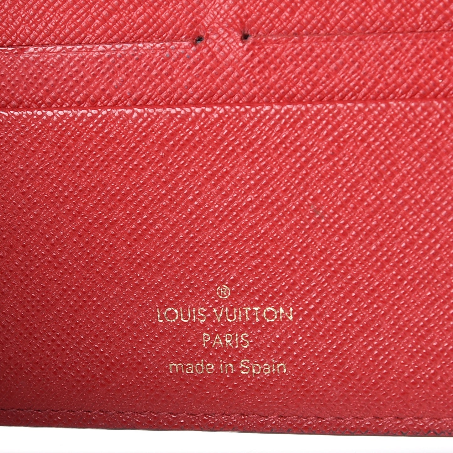 Monogram Insolite Wallet Red