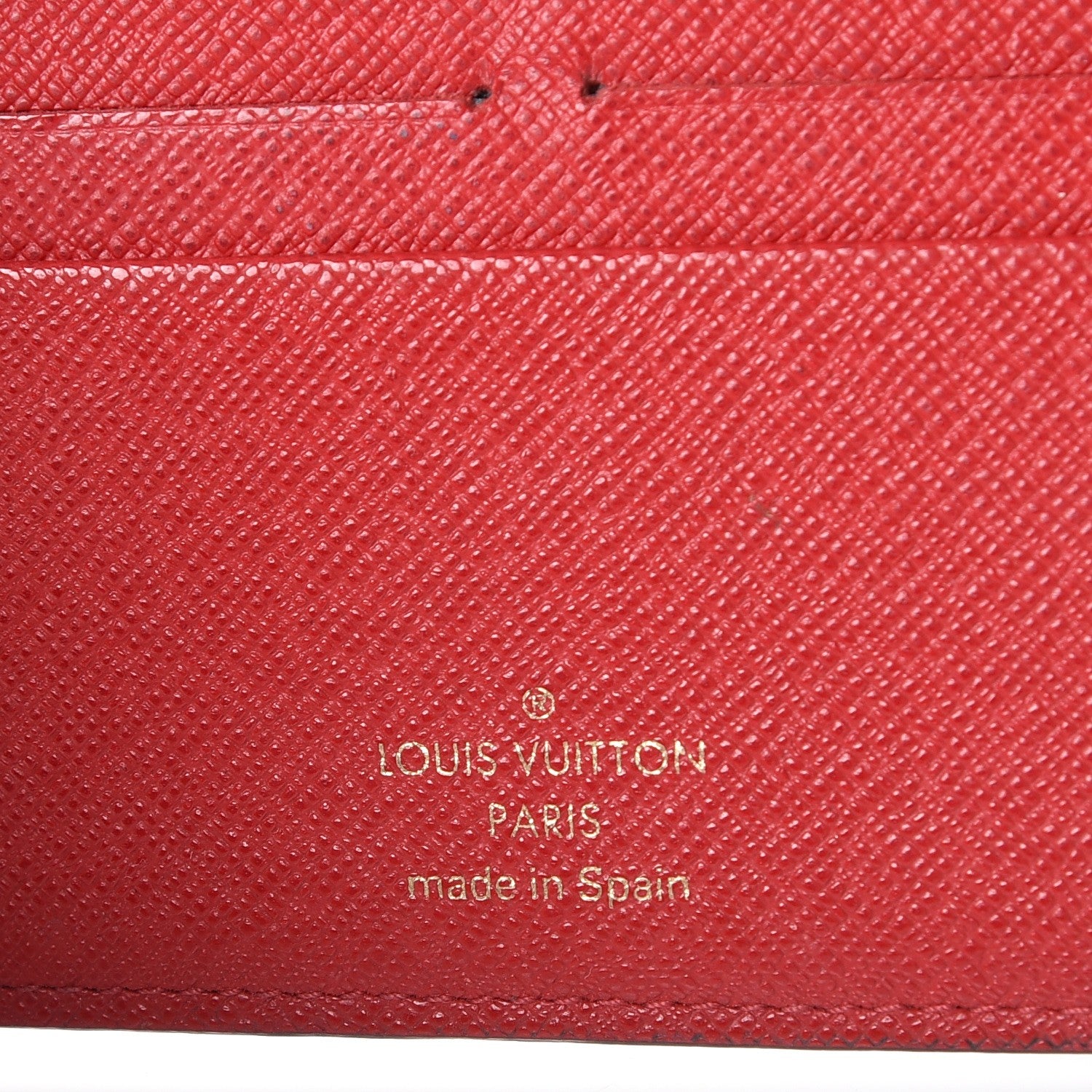 Louis Vuitton Monogram Insolite Wallet Red 6 of 8