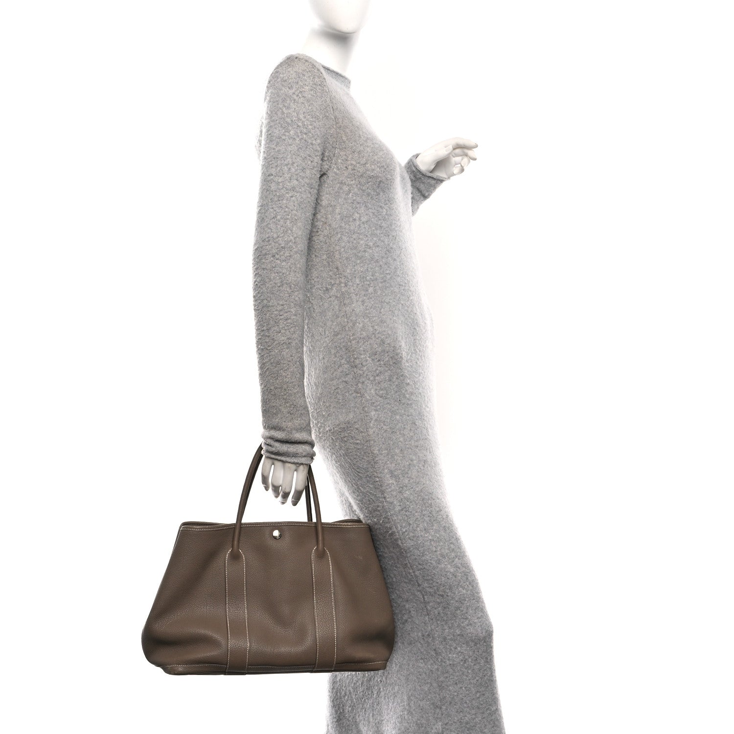 Hermes Negonda Garden Party 36 MM Etoupe 2 of 11