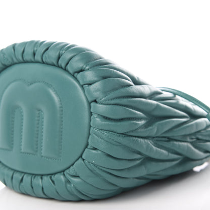 Miu Miu Nappa Matelasse Small Bucket Bag Assenzio 8 of 9