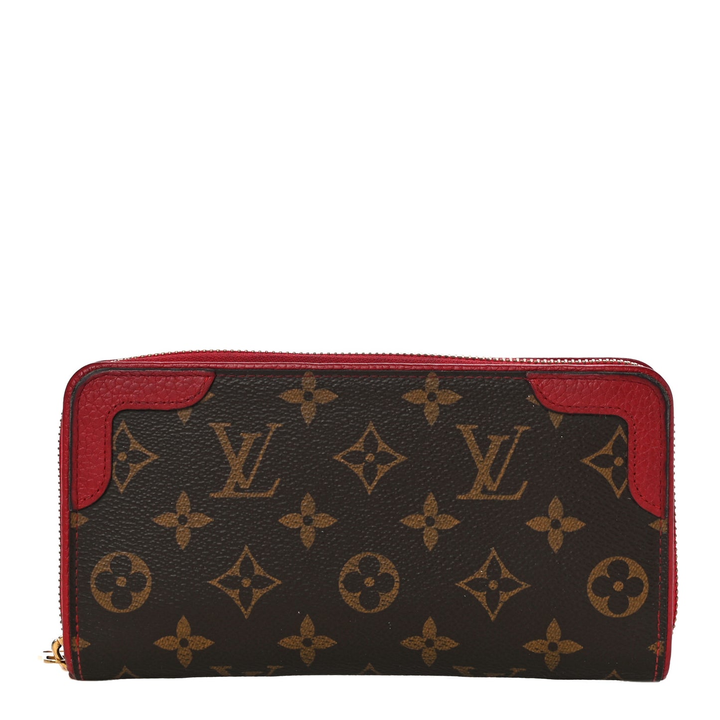 Monogram Retiro Zippy Wallet Cherry