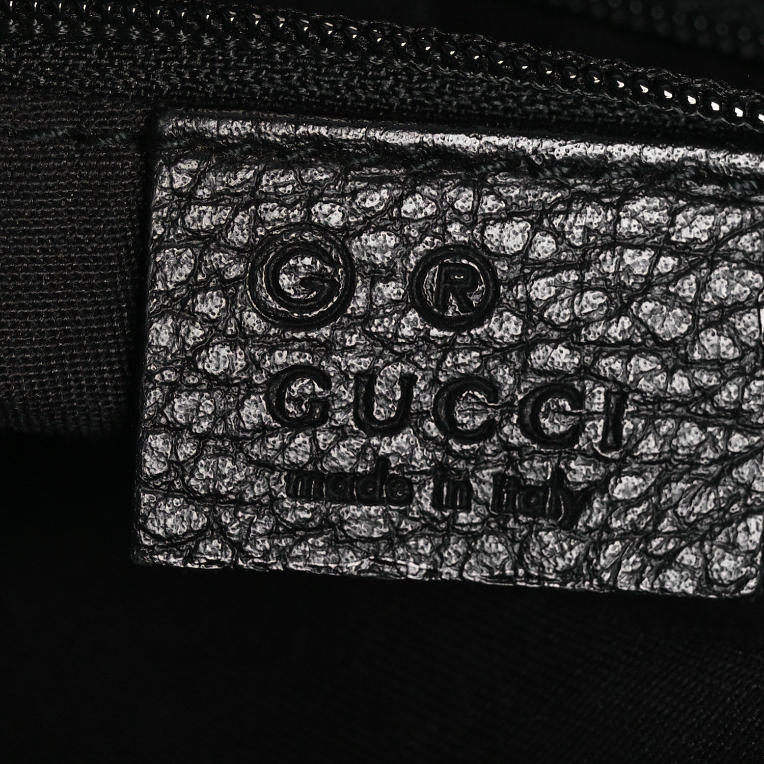 Gucci Nylon Monogram Large Abbey Tote Black 6 of 14
