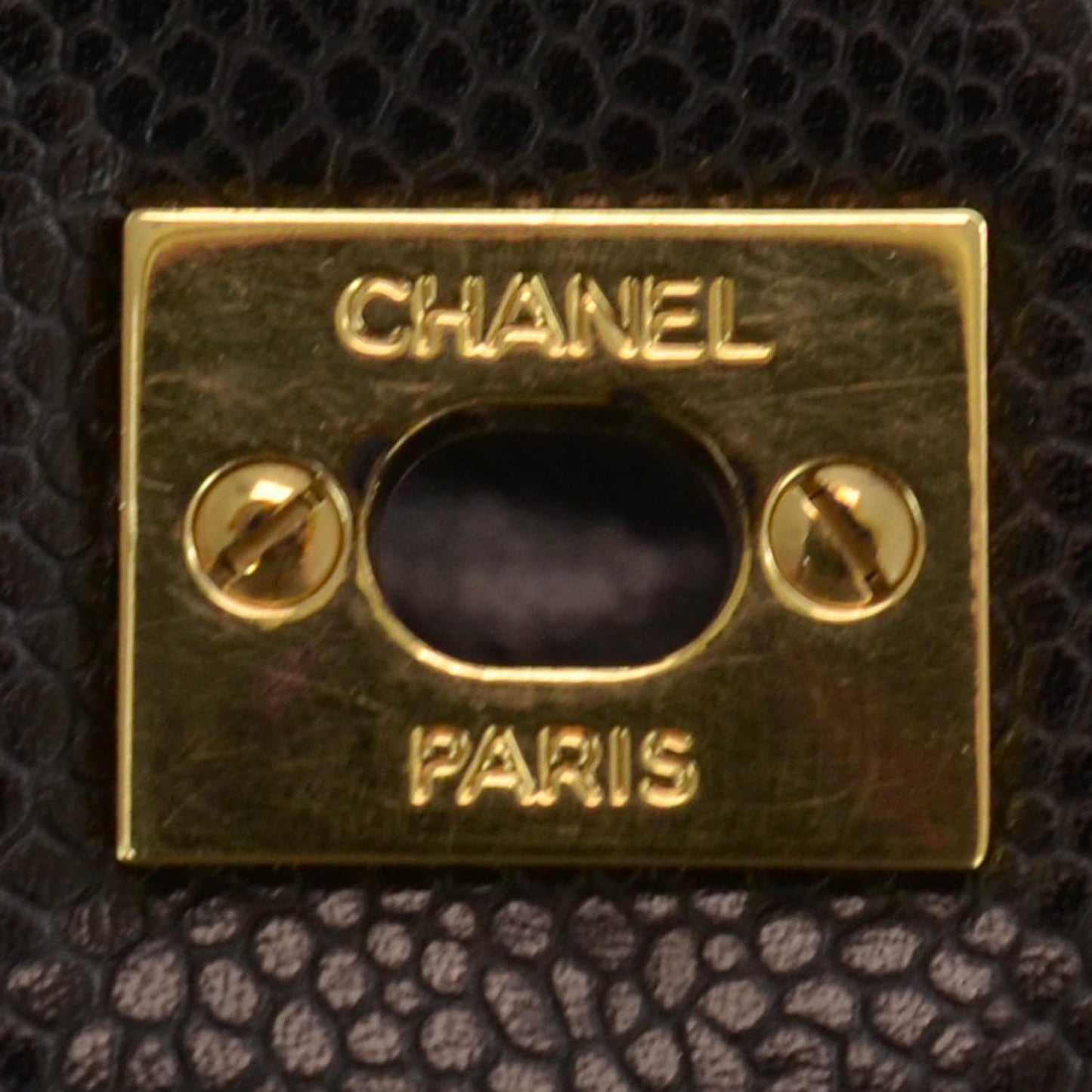 Caviar Jumbo Single Flap Black