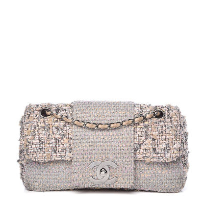 Chanel Tweed Medium Fantasy Flap Grey 1 of 12