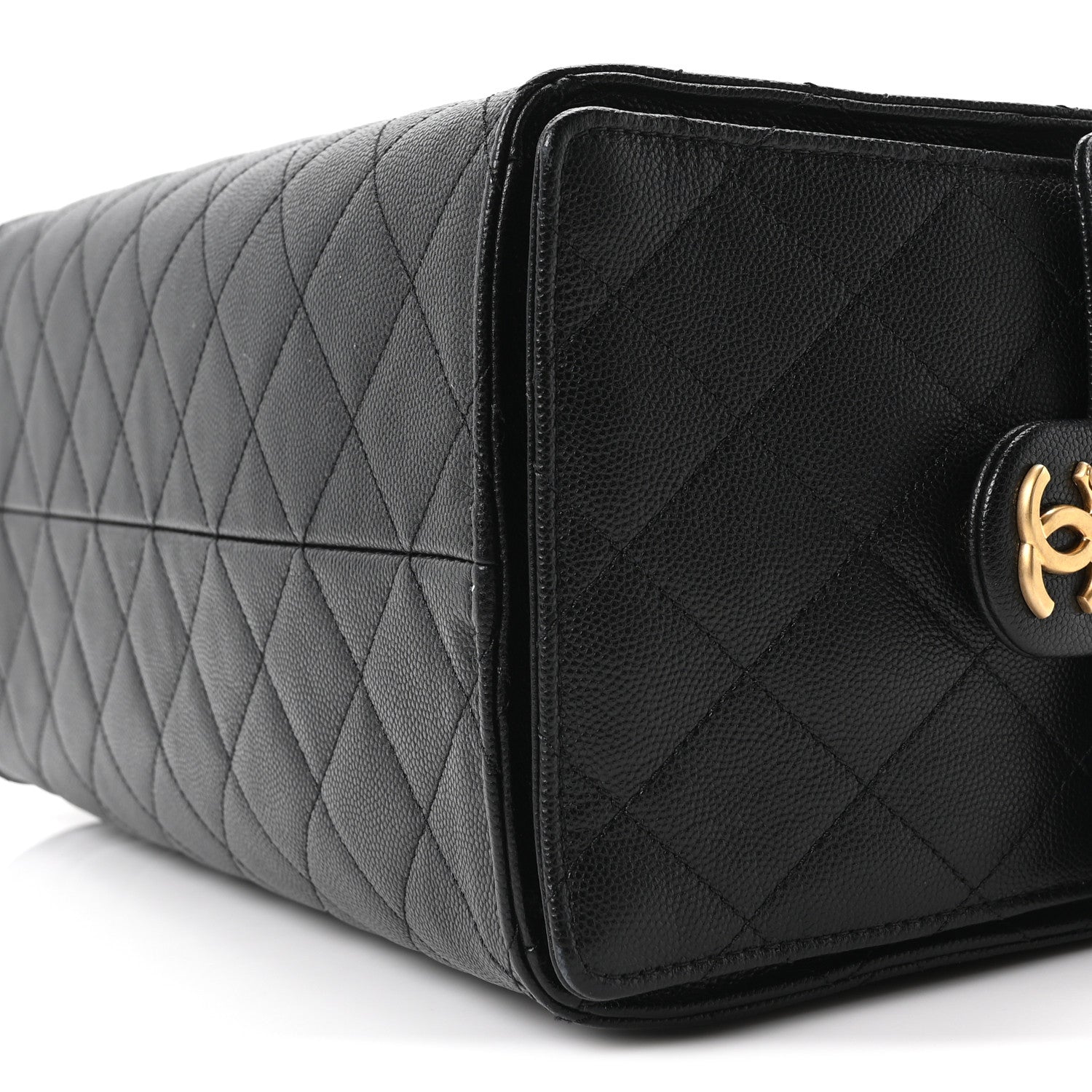 Chanel Caviar Quilted Medium Chanel 25 Handbag Black 11 of 11