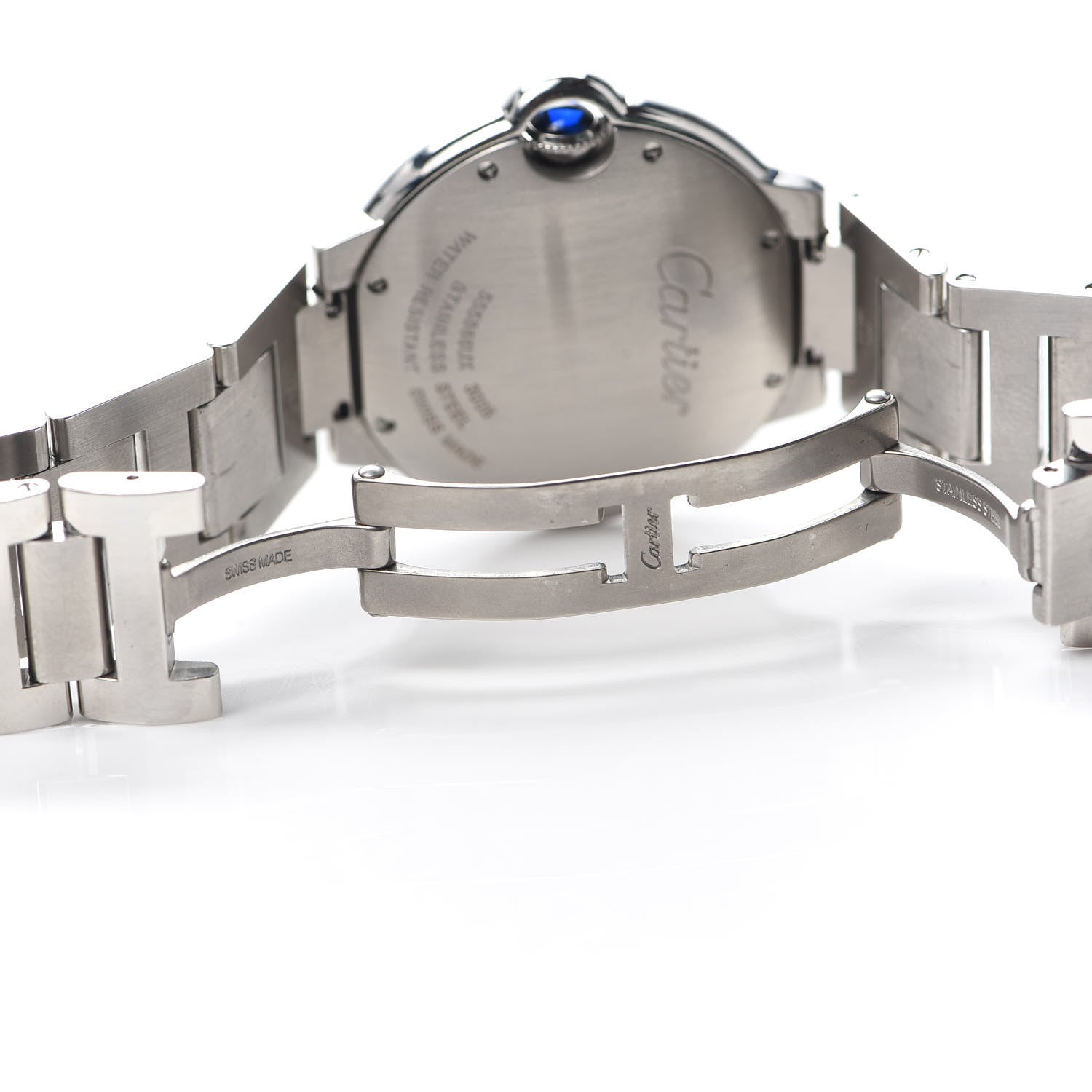 Cartier Stainless Steel 36mm Ballon Bleu De Quartz Watch 5 of 6