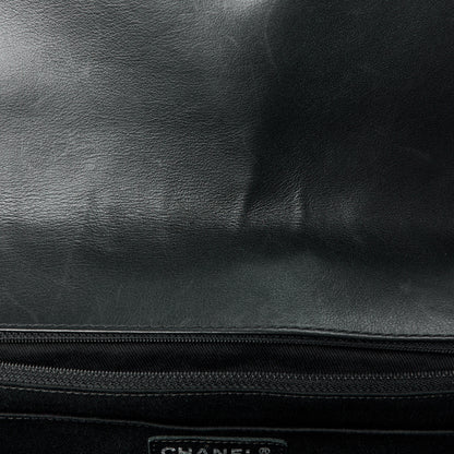 Chanel Calfskin Quilted In The Business Flap Bag Black 13 of 14